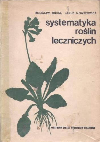 Okladka ksiazki systematyka roslin leczniczych