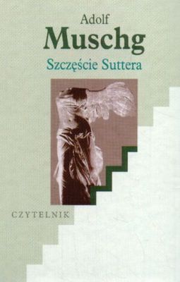 Okladka ksiazki szczescie suttera