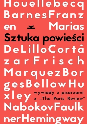 Okladka ksiazki sztuka powiesci wywiady z pisarzami z the paris review