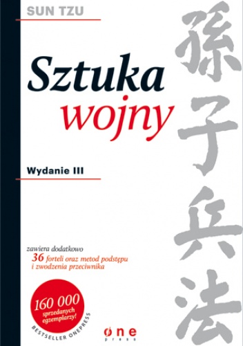 Okladka ksiazki sztuka wojny wydanie iii