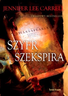 Okladka ksiazki szyfr szekspira