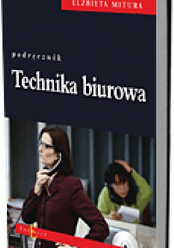 Okladka ksiazki technika biurowa podrecznik