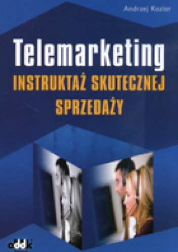 Okladka ksiazki telemarketing instruktaz skutecznej sprzedazy