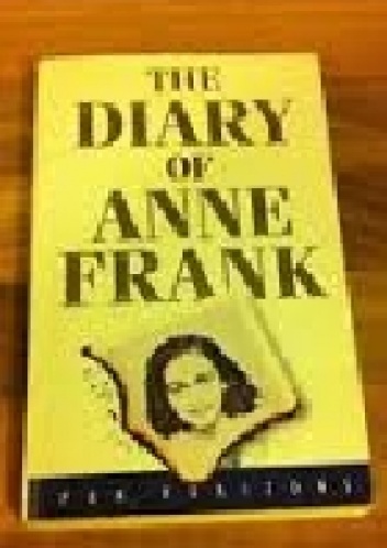 Okladka ksiazki the diary of anne frank