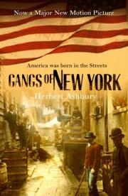 Okladka ksiazki the gangs of new york