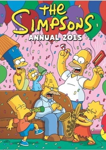 Okladka ksiazki the simpsons annual 2015