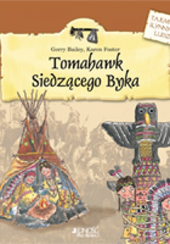 Okladka ksiazki tomahawk siedzacego byka