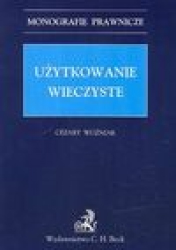 Okladka ksiazki uzytkowanie wieczyste