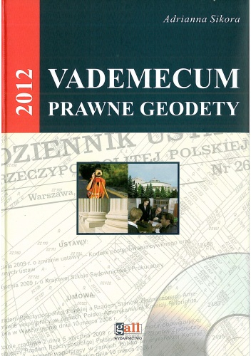 Okladka ksiazki vademecum prawne geodety 2012