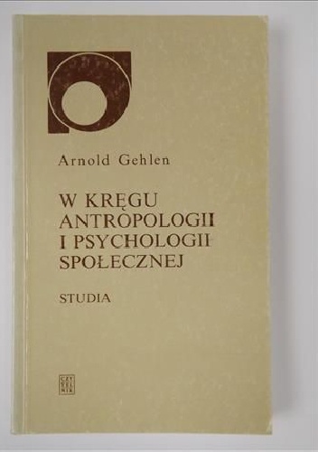 Okladka ksiazki w kregu antropologii i psychologii spolecznej