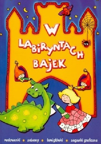 Okladka ksiazki w labiryntach bajek