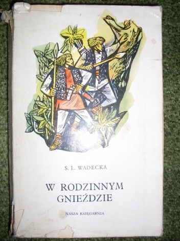 Okladka ksiazki w rodzinnym gniezdzie