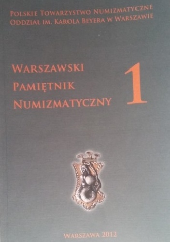 Okladka ksiazki warszawski pamietnik numizmatyczny