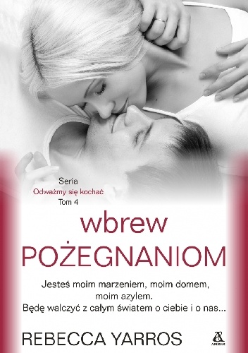 Okladka ksiazki wbrew pozegnaniom