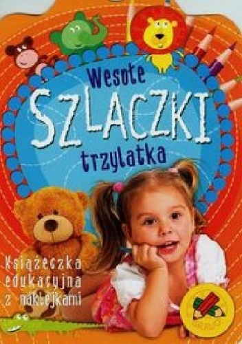 Okladka ksiazki wesole szlaczki trzylatka