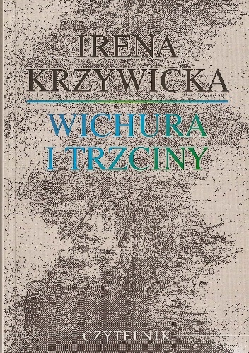 Okladka ksiazki wichura i trzciny