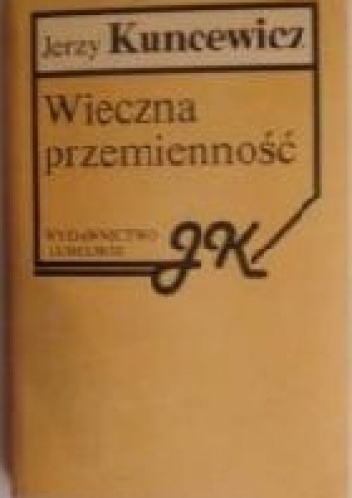 Okladka ksiazki wieczna przemiennosc