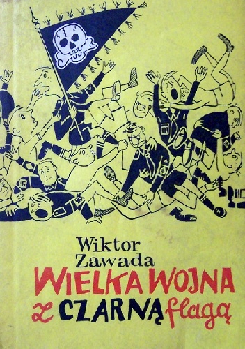 Okladka ksiazki wielka wojna z czarna flaga