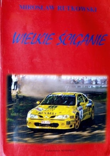 Okladka ksiazki wielkie sciganie 1998