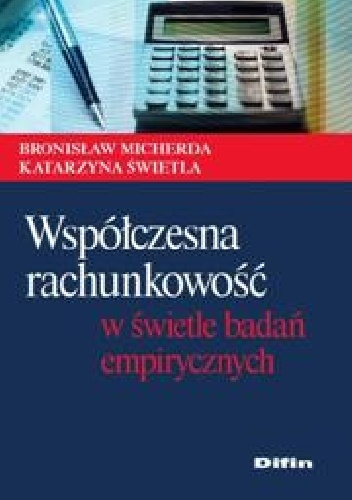 Okladka ksiazki wspolczesna rachunkowosc w swietle badan empirycznych