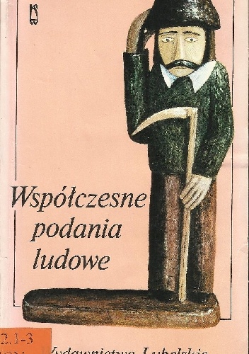 Okladka ksiazki wspolczesne podania ludowe