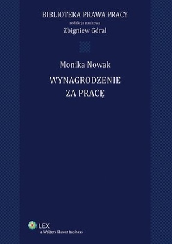 Okladka ksiazki wynagrodzenie za prace