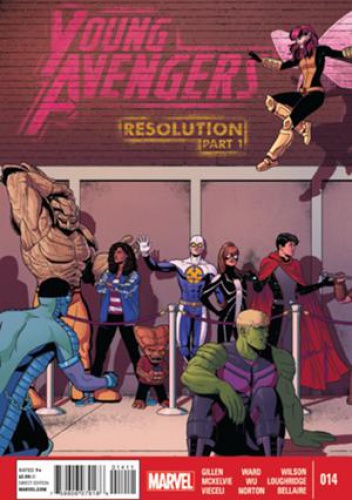 Okladka ksiazki young avengers vol 2 14