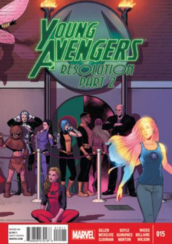 Okladka ksiazki young avengers vol 2 15