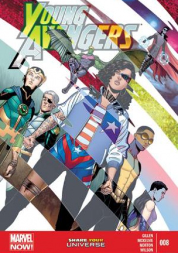 Okladka ksiazki young avengers vol 2 8