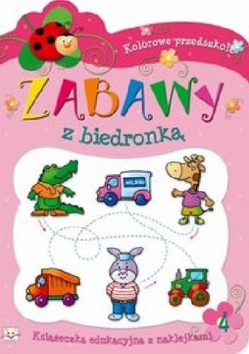 Okladka ksiazki zabawy z biedronka czesc 4