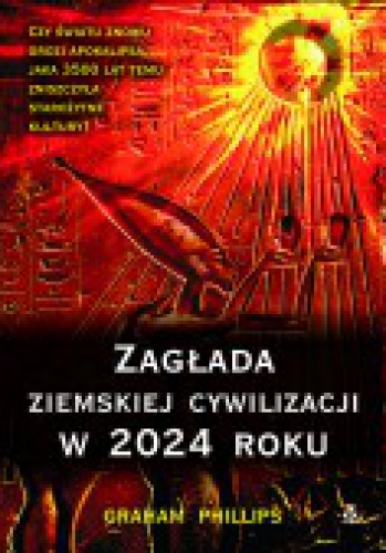 Okladka ksiazki zaglada ziemskiej cywilizacji w 2024 roku