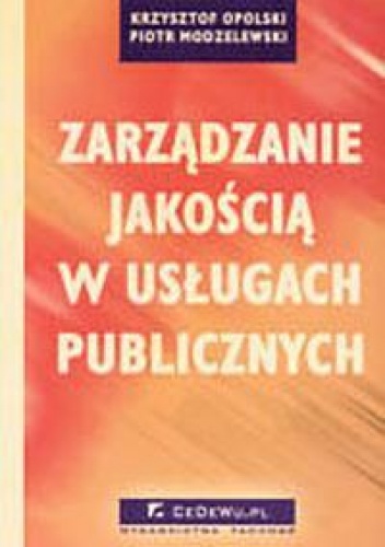 Okladka ksiazki zarzadzanie jakoscia w uslugach publicznych