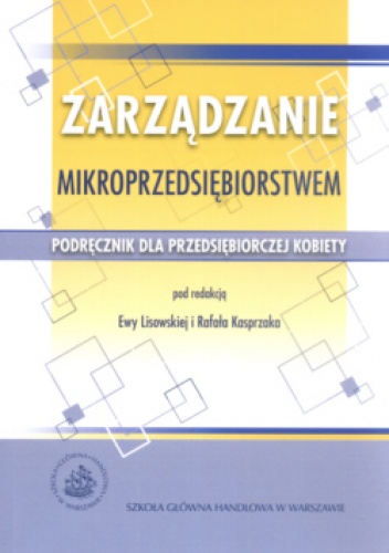 Okladka ksiazki zarzadzanie mikroprzedsiebiorstwem podrecznik dla przedsiebiorczej kobiety