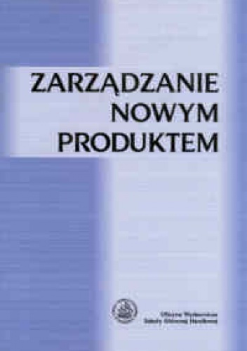 Okladka ksiazki zarzadzanie nowym produktem