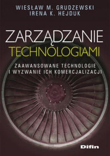 Okladka ksiazki zarzadzanie technologiami