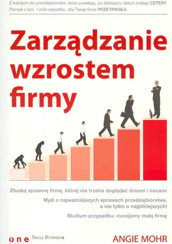 Okladka ksiazki zarzadzanie wzrostem firmy