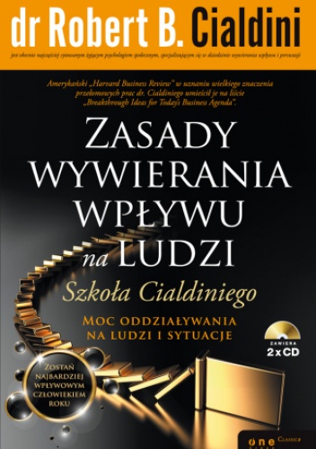 Okladka ksiazki zasady wywierania wplywu na ludzi szkola cialdiniego