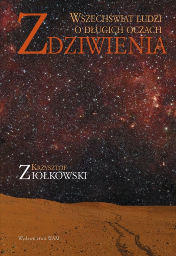 Okladka ksiazki zdziwienia wszechswiat ludzi o dlugich oczach