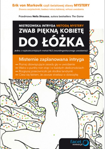 Okladka ksiazki zwab piekna kobiete do lozka mistrzowska intryga metoda mystery