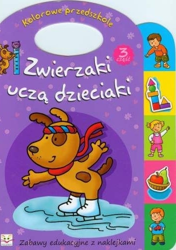 Okladka ksiazki zwierzaki ucza dzieciaki czesc 3